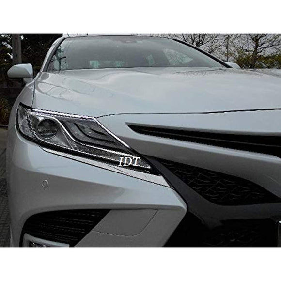 70 Series Camry Plated Headlight Garnish Cover Molding Custom PARTS EXTERIOR Front Cover Ultis Trim