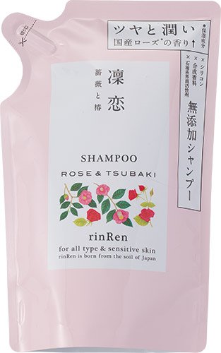 Rinren Remedial Shampoo Rose & Camellia Refill 400ml