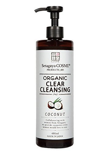 Salvo Setagaya Cosmetics Clear Cleansing Coconut 400mL 4582286366125