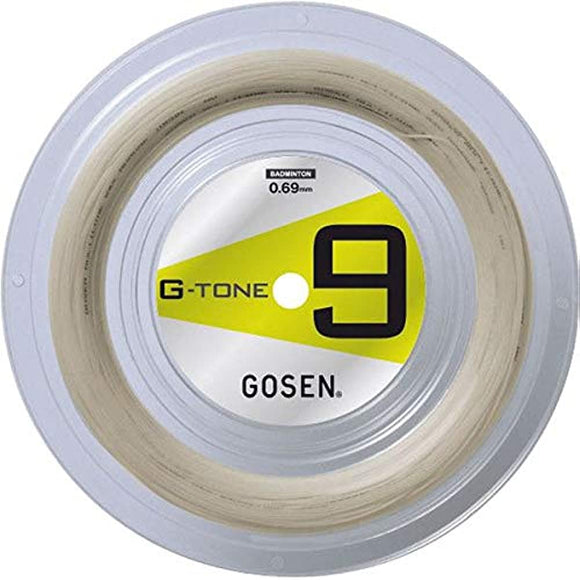 Gosen (Gosen) Badminton String G – Tone 9 220 m Roll Natural G – BS0693 – Na