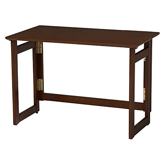 Hagiwara VT-7810DBR Side Table, Dark Brown, Height 21.7 inches (55 cm)