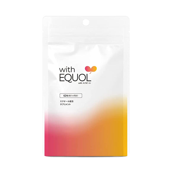 Equol 10mg Supplement Domestic Production Small Soy Isoflavone with EQUOL About 1 Month 62 Tablets