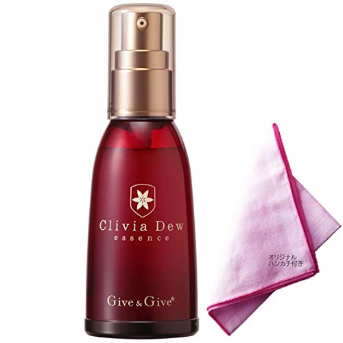 Give&Give Aging Care Essence Clivia Dew 60ml Original Handkerchief