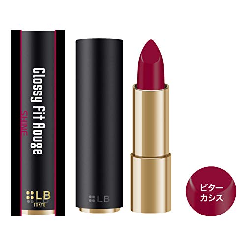 Ikei LB Glossy Fit Rouge Shine Bitter Cassis Lipstick Unscented 24.2g