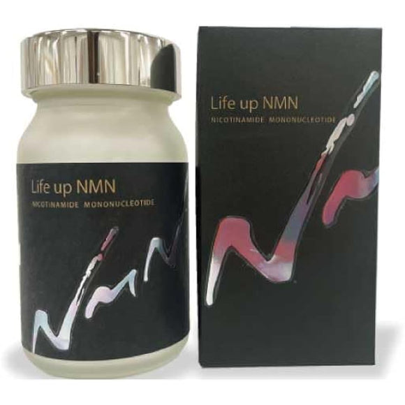 NMN Supplement Life up NMN 60 tablets Processed food containing nicotinamide mononucleotide (NMN) High purity of over 99%! Contains 125mg of NMN in 1 capsule.