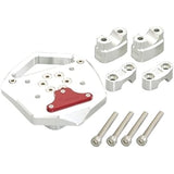 Kitako (KITACO) Handle Post & Cover Set Majesty S (2LD1) Black/Red 561-0420720