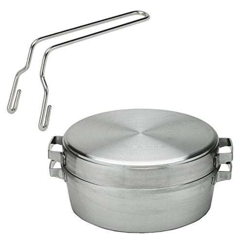 SOTO ST-910DLS Stainless Steel Dutch Oven 10-Inch Dual Lifter Set