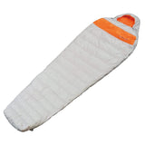 Rough & Road RR5955 Motorcycle Down Shruff, 600FP, Cool Gray/Orange, 82.7 X 27.6 Inches (210 x 70 cm)