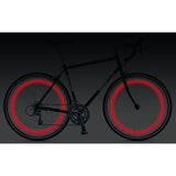 Captain Stag Y-4986 LED Wheel Light, Red