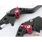 Short lever set NINJA250R Black 05-0080B