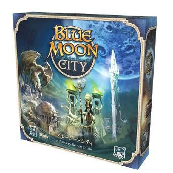 Hobby Japan Blue Moon City Board Game (2 - 4 People, 30 - 50 Minutes, For Ages 14 and Up)