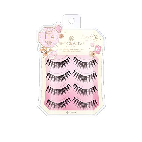 DECORATIVE EYELASH No.114 Candy Wink for upper lashes SE85672