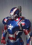 S.H. Figuarts Iron Patriot, Approx. 6.3 inches (160 mm), PVC, ABS, Die-Cast Painted Action Figure