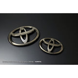 86 Late half Black Chrome Emblem 2 points set BKC