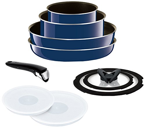 T-Fal Frying Pan 9-Point Set Detachable Handle Ingenio Neo Grand Bleu Premier