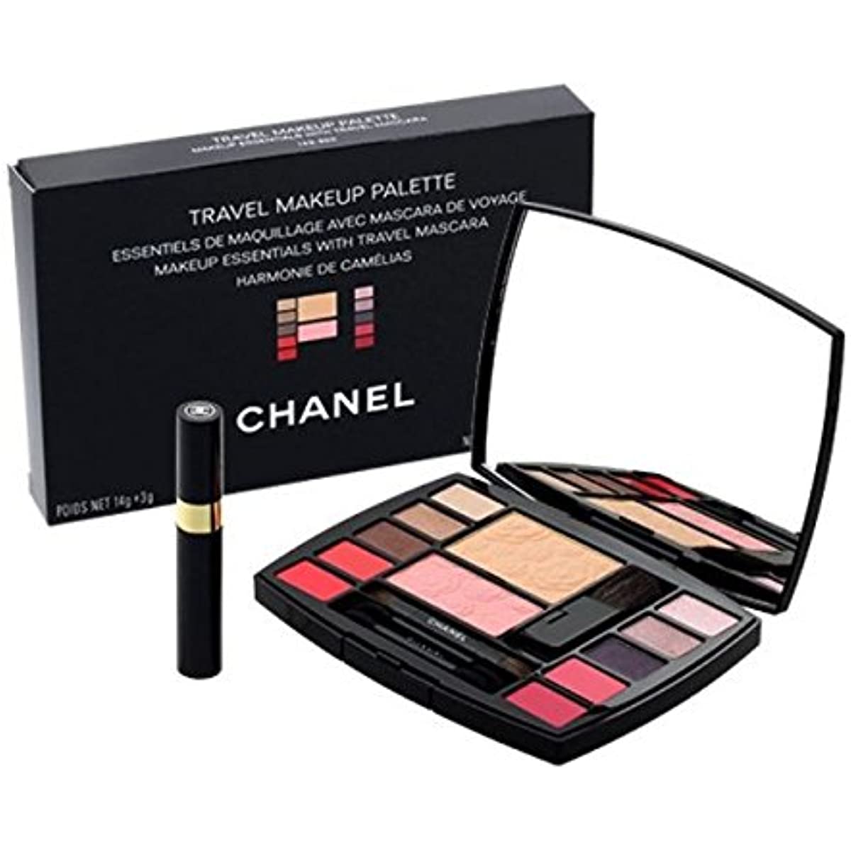 CHANEL Travel Makeup Palette DESTINATION Makeup Essentials with Travel  Mascara