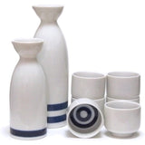 Scenery Dot Com Kiki-Sake Snake Eye Tokuri 1 Gou 2 Cups + Gui Cup Set of 6