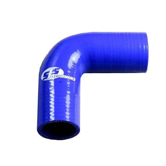 SFS RE90-65-60 RE90-65-60 R90-65-60 R90-65-60 Denimi Silicone Hose Hose Elbow Inner Diameter 2.6-2.4 Inches (65-60 mm) Foot Length 3.9 Inches (100 mm) Blue