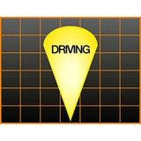 IPF fog lamp off -road halogen H3 round diameter 200mm 24V driving light distribution yellow lens 9023