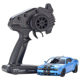 Kyosho Minute AWD Dodge Challenger SRT Hellcat Red Eye B5 Blue Electric Radio Control 32621BL 2.4GHz Transmitter