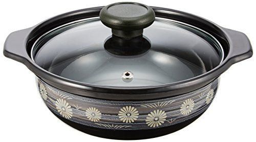 Takagi Metal Two-Handed Pot Tabletop Pot Hollow IH Compatible 18cm Taste Pot Yayoi HA-Y18