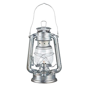 BUNDOK BD-277SL Oil Lantern, Silver, Burning Time: Approx. 14 Hours