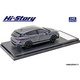 Hi Story 1/43 Subaru LEVORG STI Sport (2020) STI Sport Parts, Magnetite Gray Metallic, Finished Product