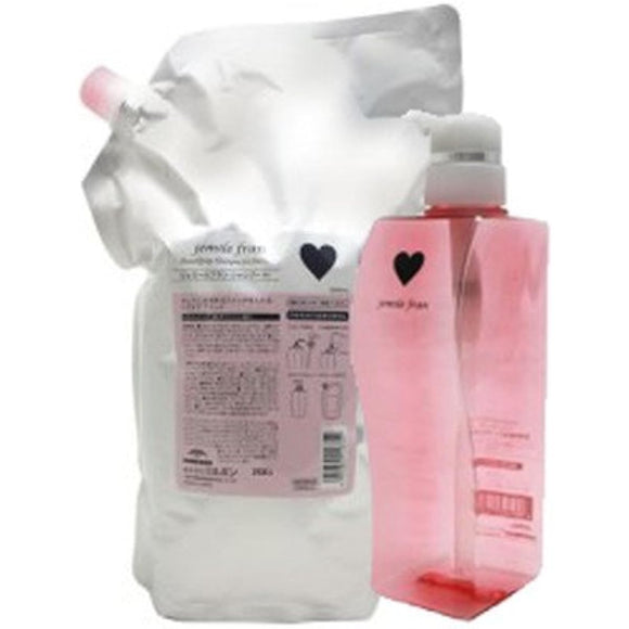 Milbon Gemile Fran Shampoo Heart H 2500ml + empty bottle (500 size) set