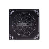 Toy God Tarot Divination Rubber Mat, Constellation Style, 23.6 x 23.6 inches (60 x 60 cm), Thickness 0.08 inches (2 mm), Playmat