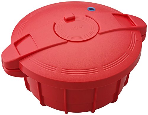 Meyer Old Type Microwave Pressure Pot New Red 2.3L MPC-2.3NR