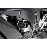 Agras (Agras) Racing Slider Frame Type Logo Yourcon: White ZX-10R (11) 342-487-000X