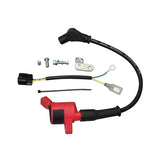Creative Factory Posh Ignition Coil with Racing Ig Coil Evo Speed Pro Twin Silicone Plug Cord, Black SR400/500 840710-09