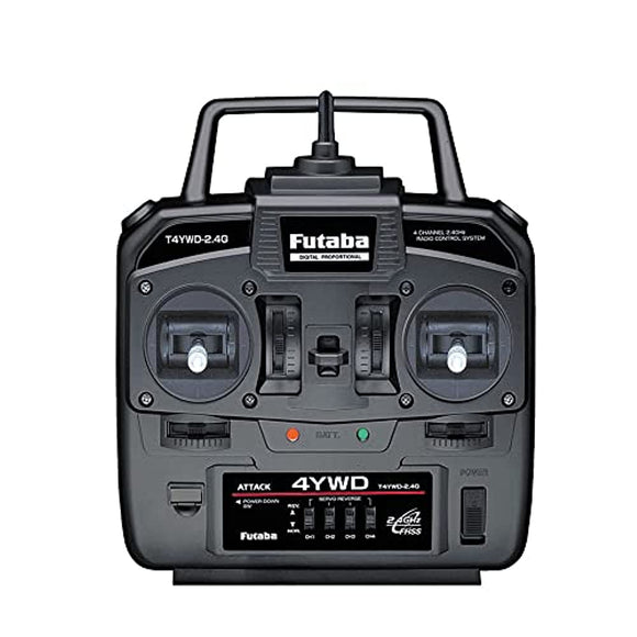 Futaba Electronics ATTACK 4YWD (2.4 GHz): T/R Set 025877