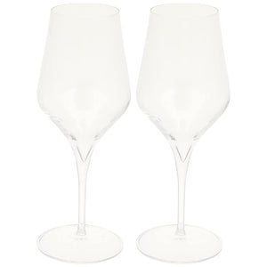 Luigi Bormioli Wine Glass, Clear, 450ml Wine Glass, LU54(11279/02)(2)