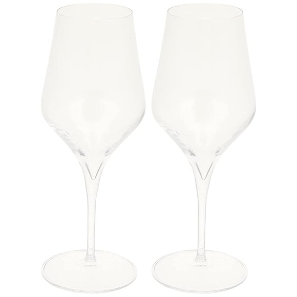 Luigi Bormioli Wine Glass, Clear, 450ml Wine Glass, LU54(11279/02)(2)