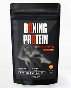 BOXING CLUB TOKYO Boxing Protein, Made in Japan, Diet, Weight Loss, Hard Training, Muscle Training, Whey Protein, Orange Flavor, 2.3 lbs (1.05 kg), 30 Loads