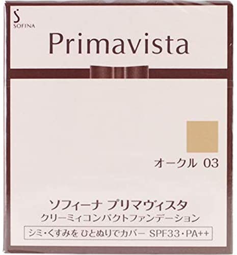 Kao SOFINA Primavista Creamy Compact Foundation #Ocher 03 Refill