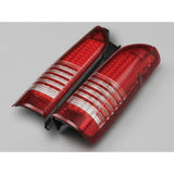 Stella Five LED Tail Lamp 200 Series Hiace Red Clear THRC-01
