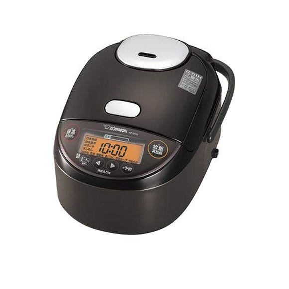 Zojirushi NP-ZH10-TD Pressure IH Rice Cooker (5.5 Cuisine) Dark Brown