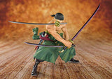 Figuarts Zero One Piece Pirate Hunting Zoro, Approx. 4.3 inches (110 mm), ABS PVC Pre-painted Complete Figure