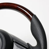 REAL (Real) Steering [CX-5 (KF)/CX-3 (Late DK)] Brownwood MZD-BRW-BK