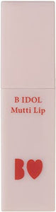 B IDOL Mutchi Lip 01 Secretly Pink 4.5g New Standard Matte Tint Cloud Moisturizing Color Retaining Vegetable Oil Blended Pink 1