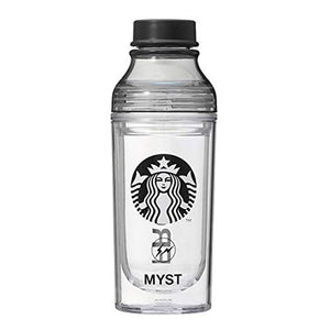 Starbucks Staba Double Wall Sunny Bottle Black FRGMT MYST 16.5 fl oz (473 ml) Grande Black Flag Shibuya Hiroshi Fujihara