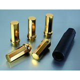 KYO-EI (Kyunaga Sangyo) KYOKUGEN CLOSED END TYPE 7 square shape nut 50mm M12XP1.5 Gold 20 pieces HPF1A5