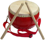 Heart Art Genuine Small Drum Set, Cowhide Leather, Approx. 9.4 inches (24 cm), 2 Ribs, 6.6 ft (2 m), Strap Included, Approx. 9.4 inches (24 cm)