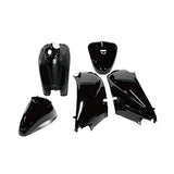 Bike Parts Center AF67 3106 Today Fi Genuine Exterior Set, 5-Piece Set, Black, Painted, Cowl, Honda Today Fi