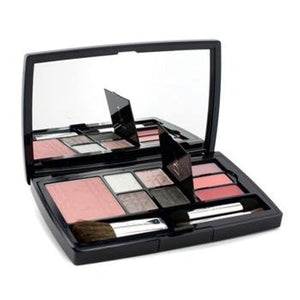 Christian Dior Dior Glow Designer Nude Glow Palette: 1x Dior Cheek, 4x Eyeshadow, 1x Lip Maximizer, 2x Ultra Gloss, 3x Brush -