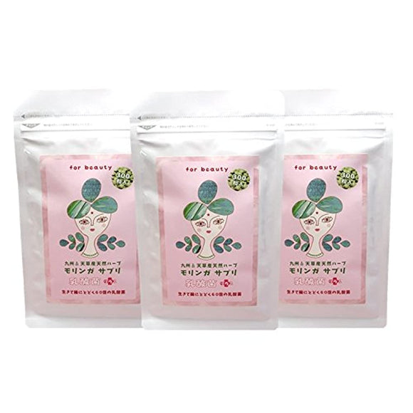 Amakusa Moringa Farm Moringa Supplement Lactic Acid Bacteria Plus 300 Tablets