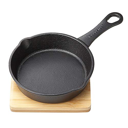 GoodPlus Skillet 15 (with wooden stand) 15 cm