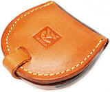 Owls Animal Genuine Leather Coin Case VANCA CRAFT Leather Story (Handmade in Japan)